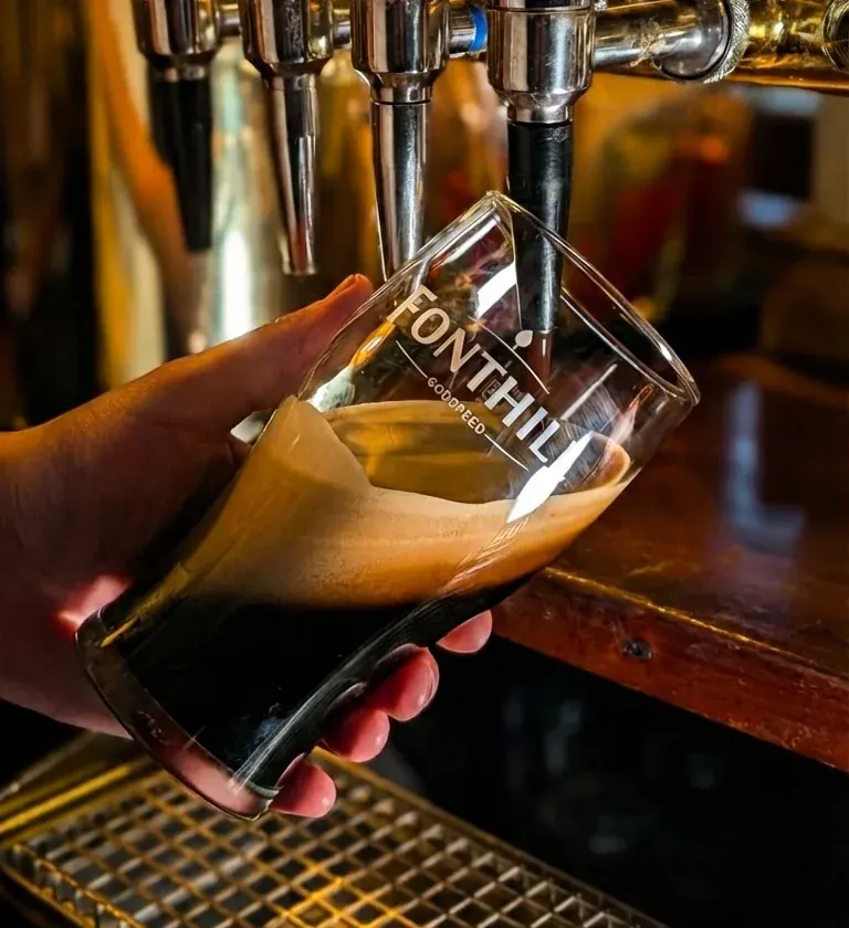 Godspeed craft nitro stout at Fonthill Brewing Co
